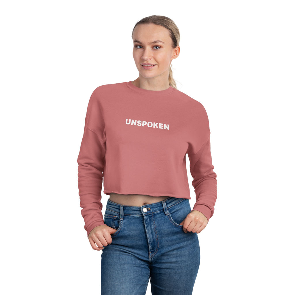 Cropped Sweatshirt, Trendy Women's Apparel, Casual Wear, Gift for Her, Stylish & Comfortable, Perfect for Every Day