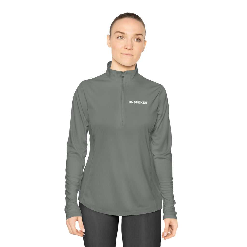 Stylish Ladies Quarter-Zip Pullover | Perfect for Casual Wear, Workout, Hiking, Gift for Her, Cozy Layers