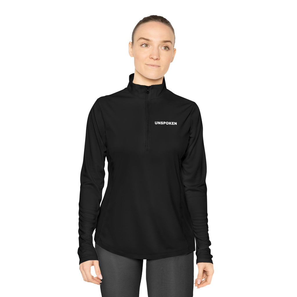Stylish Ladies Quarter-Zip Pullover | Perfect for Casual Wear, Workout, Hiking, Gift for Her, Cozy Layers