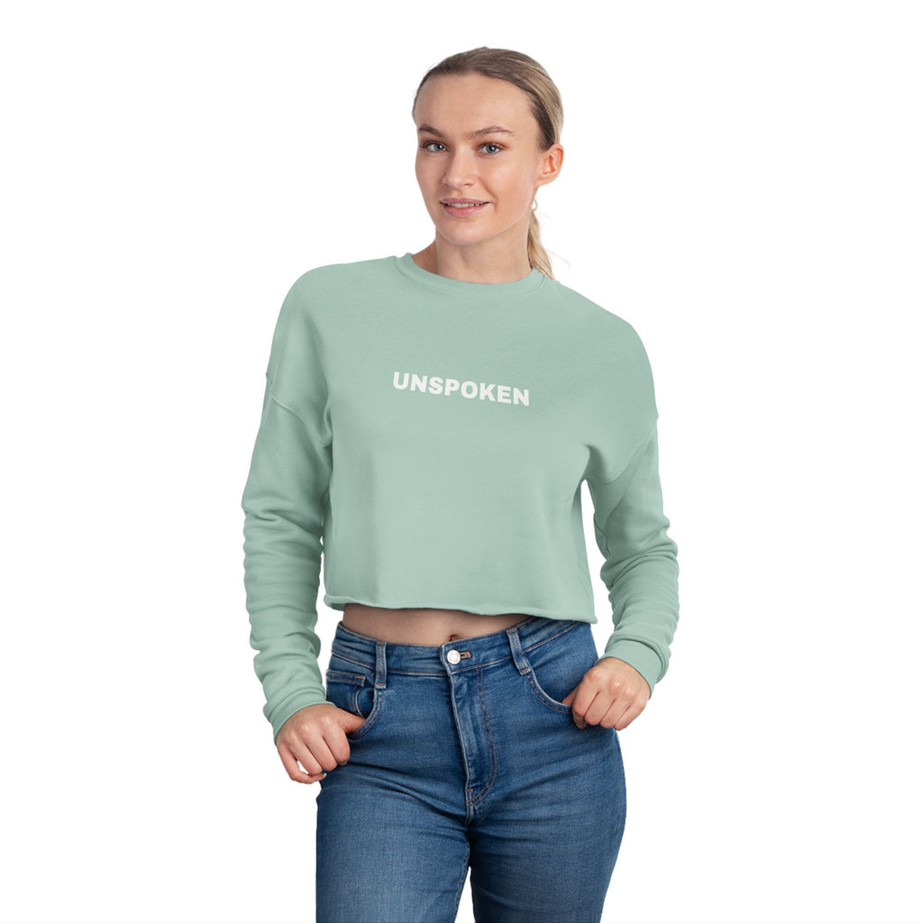 Cropped Sweatshirt, Trendy Women's Apparel, Casual Wear, Gift for Her, Stylish & Comfortable, Perfect for Every Day