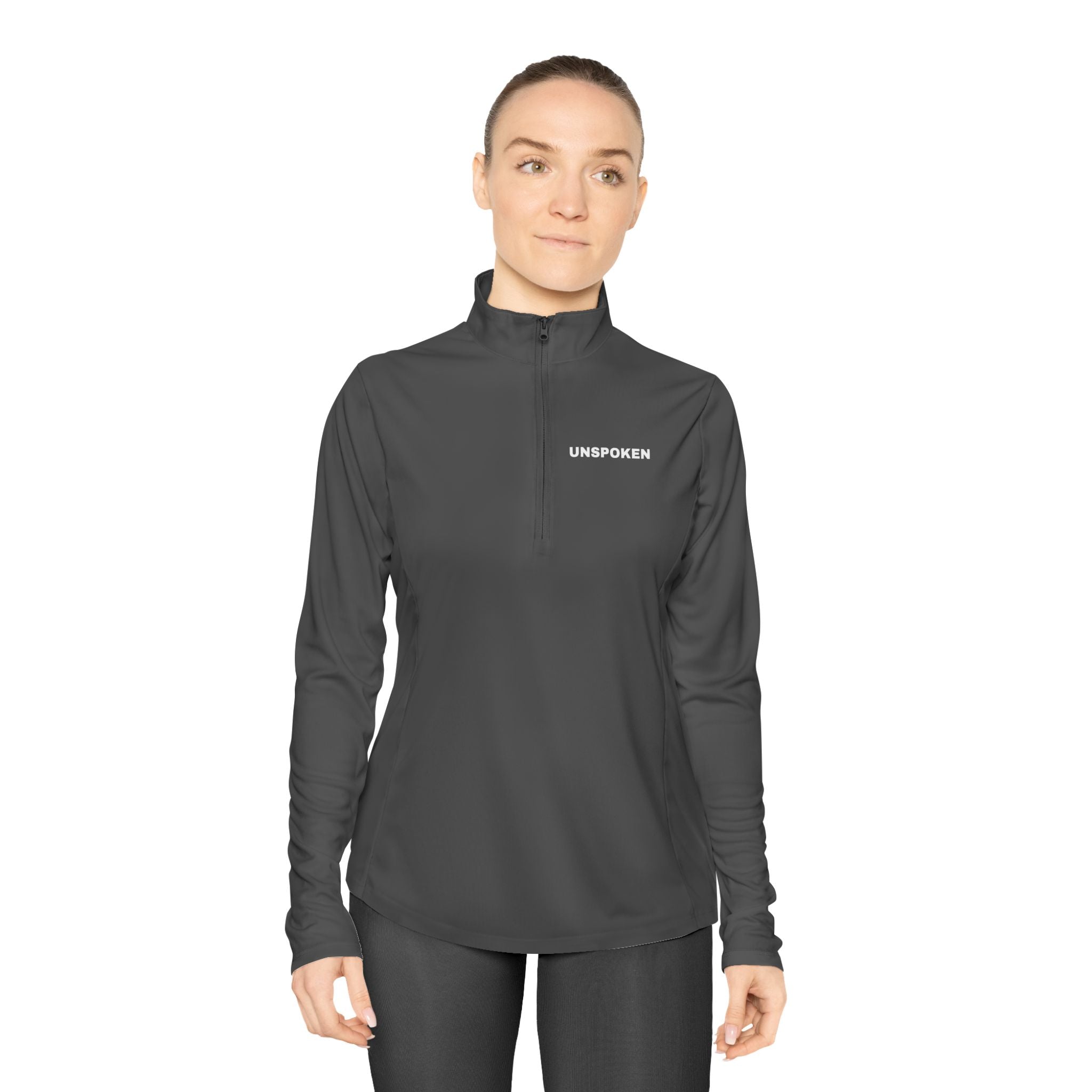 Stylish Ladies Quarter-Zip Pullover | Perfect for Casual Wear, Workout, Hiking, Gift for Her, Cozy Layers