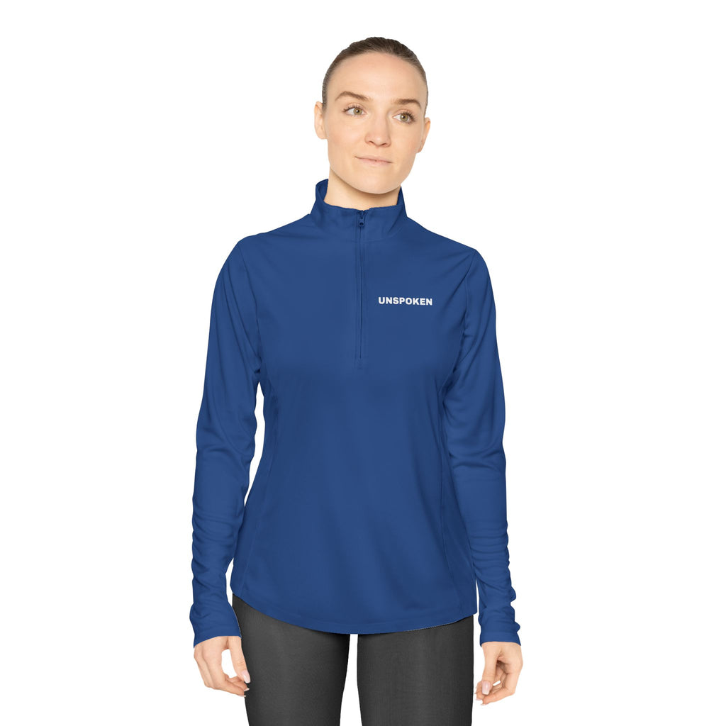 Stylish Ladies Quarter-Zip Pullover | Perfect for Casual Wear, Workout, Hiking, Gift for Her, Cozy Layers