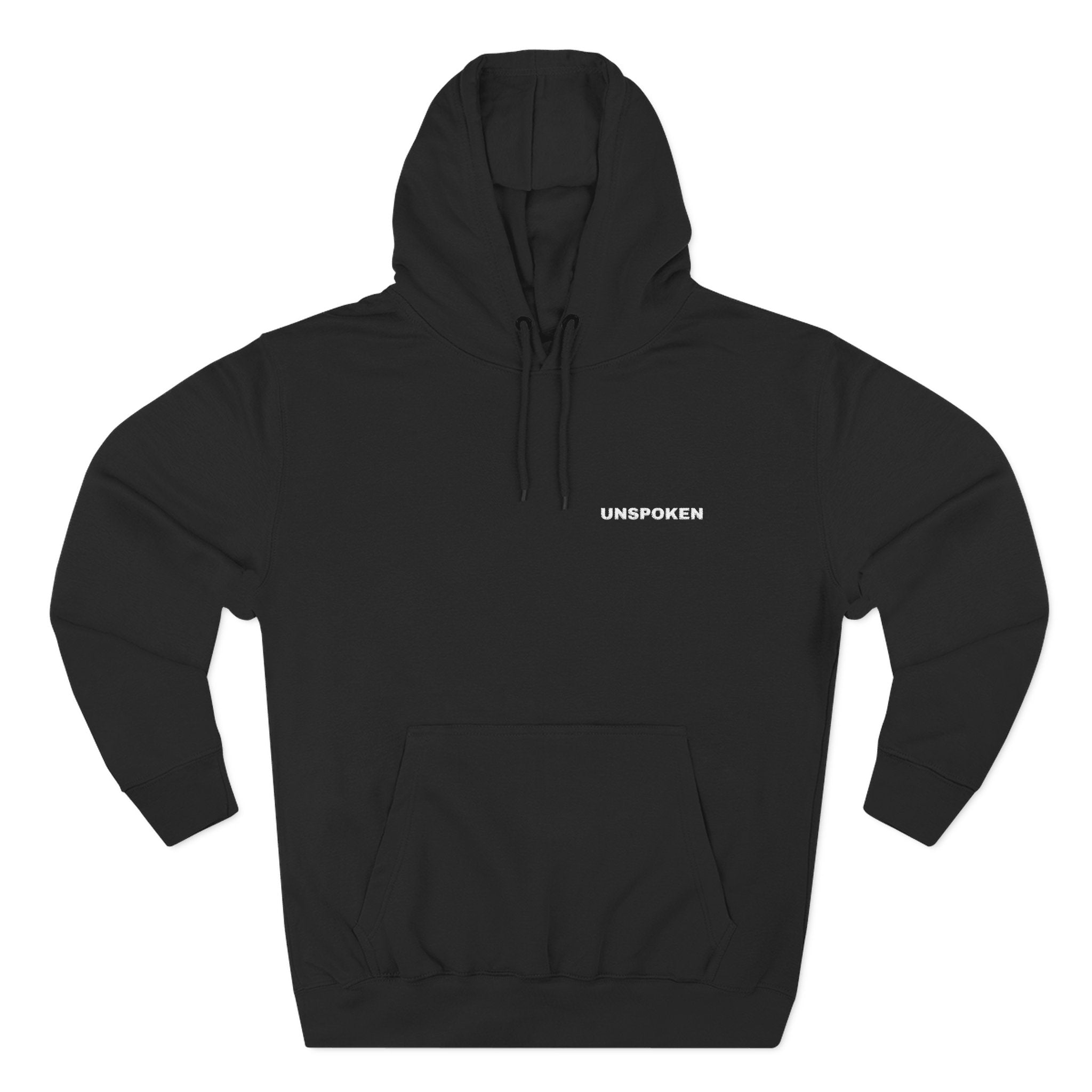 Unspoken Hoodie, Cozy Casual Wear for Everyday, Gifts for Friends, Trendy Streetwear, Comfortable Hoodie