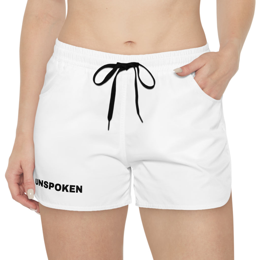Women's Casual Shorts - Unspoken Vibes: Summer Essentials, Beachwear, Athletic, Loungewear, Vacation, Gift Ideas