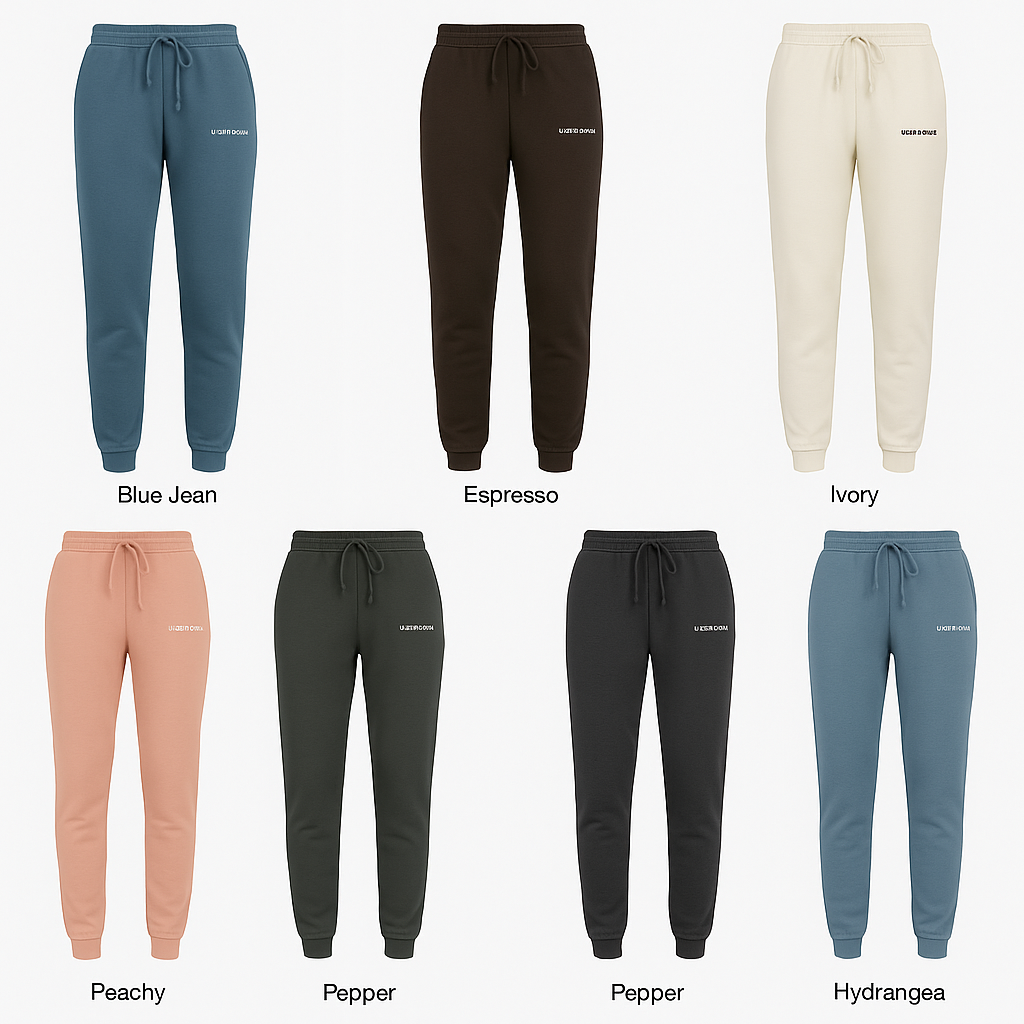 Cozy Garment-Dyed Fleece Sweatpants | Unisex Loungewear, Relaxation, Home Comfort, Gift for Him/Her, Everyday Apparel