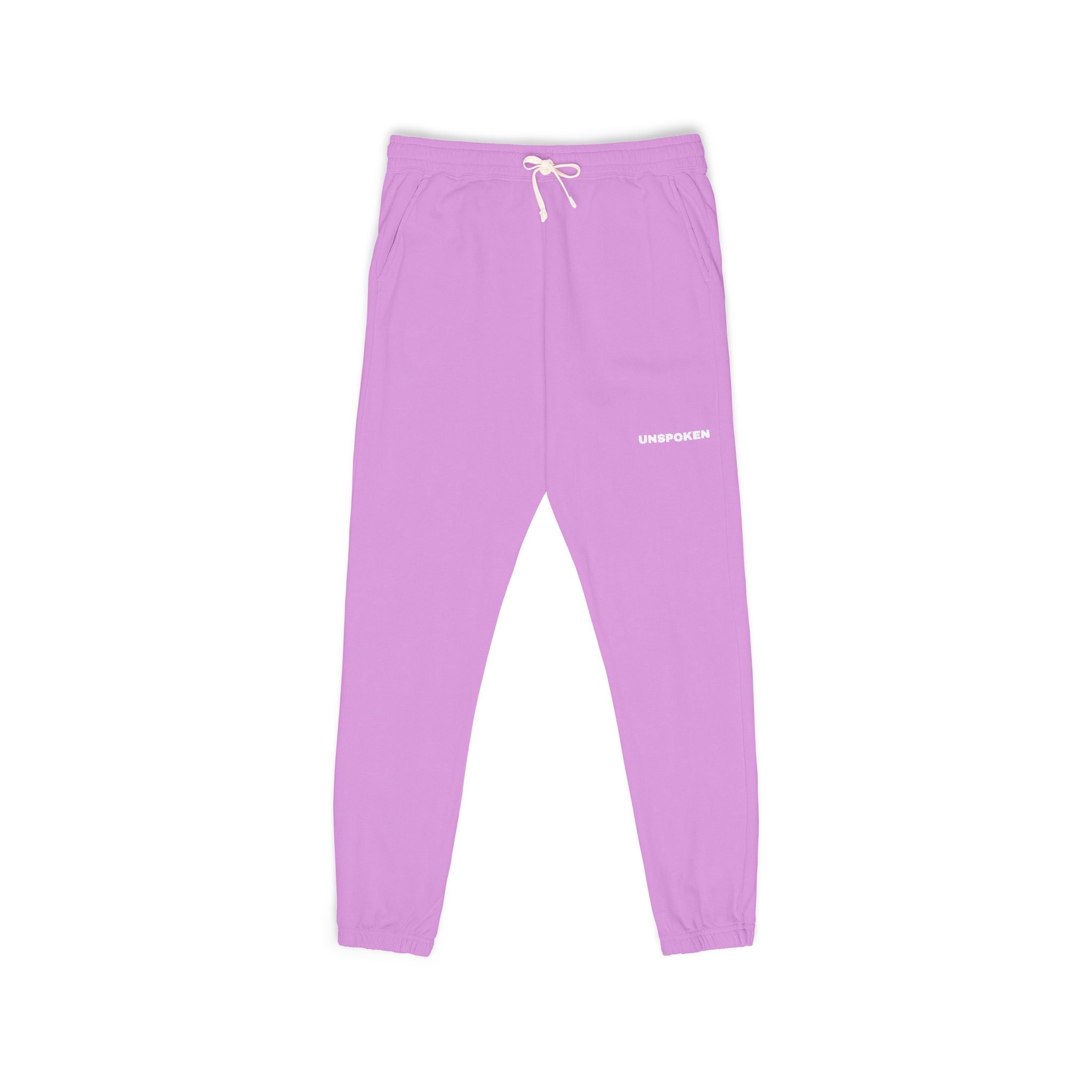 Cozy Garment-Dyed Fleece Sweatpants | Unisex Loungewear, Relaxation, Home Comfort, Gift for Him/Her, Everyday Apparel