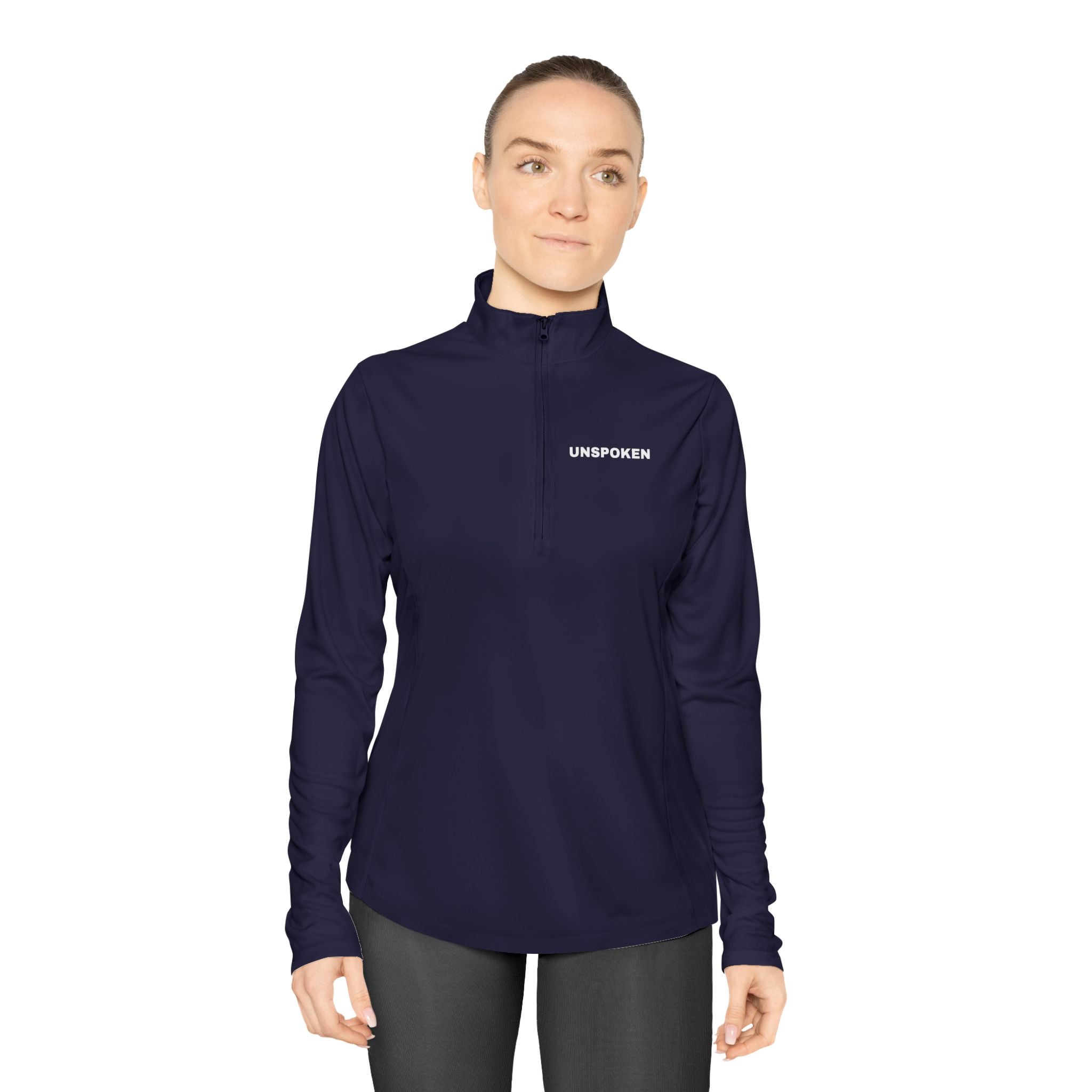 Stylish Ladies Quarter-Zip Pullover | Perfect for Casual Wear, Workout, Hiking, Gift for Her, Cozy Layers