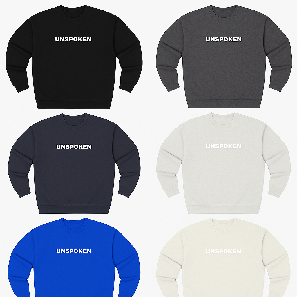 Unisex Crewneck Sweatshirt - Cozy Casual Wear, Gift for Friends, Inspirational Apparel, Perfect for Every Season